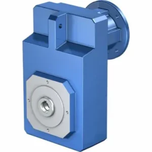 Power transmission offset helical gearbox